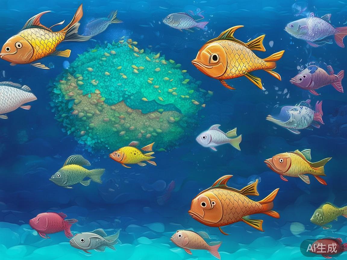 游戏内设有丰富的鱼类和特殊道具，捕获难度和奖励系数